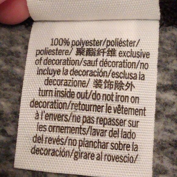 Victoria's Secret PINK Drawstring Toggle Fleece Hoodie - Picture 8 of 10